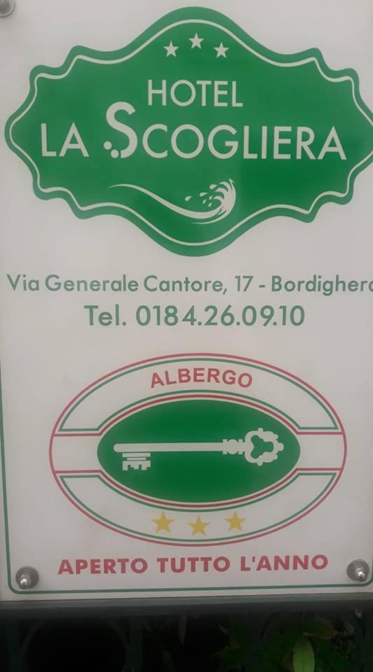 Hotel La Scogliera Bordighera Buitenkant foto