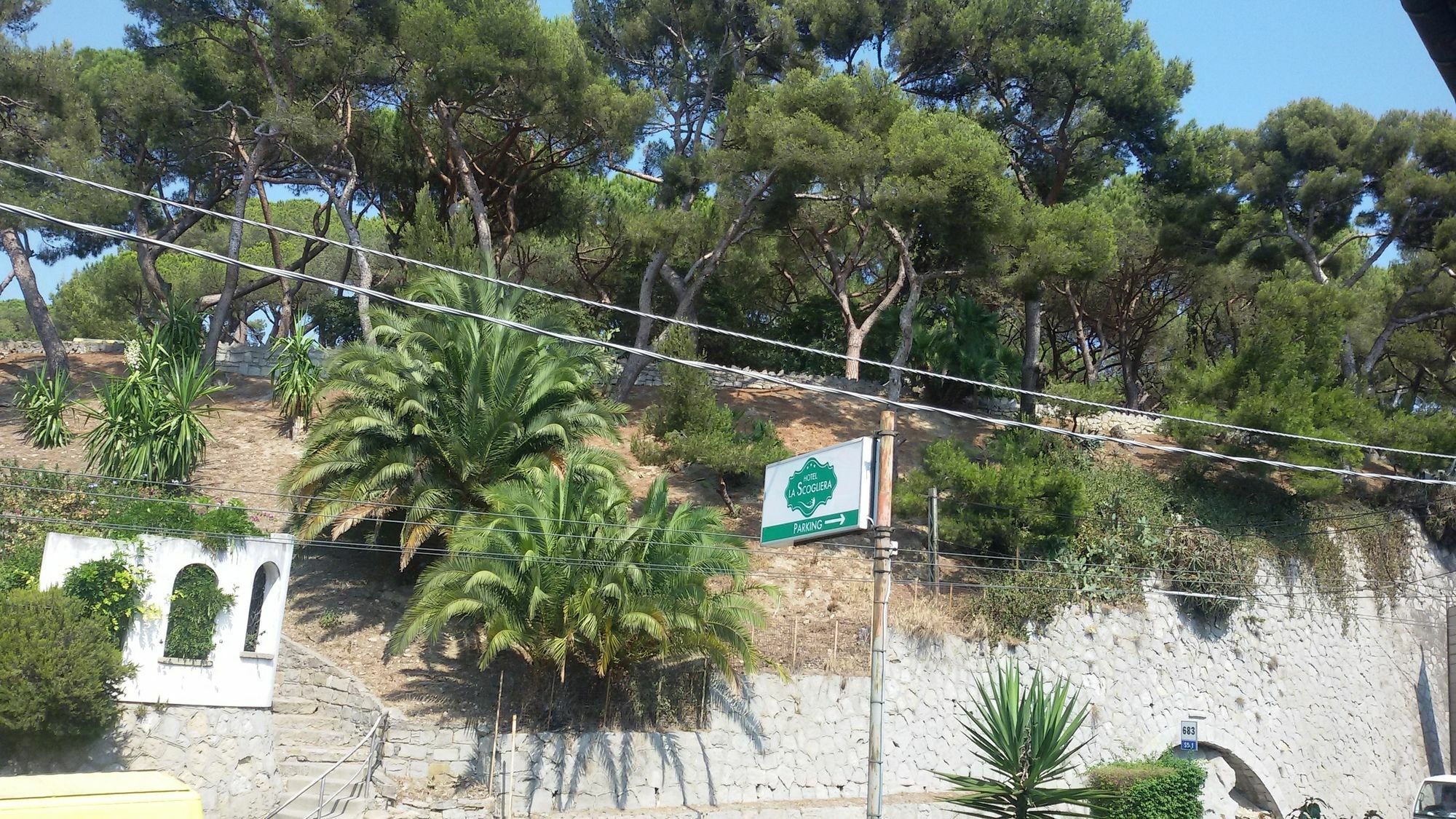 Hotel La Scogliera Bordighera Buitenkant foto